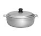 Town 6 7/10 qt Aluminum Braising Pot (34306)-cityfoodequipment.com