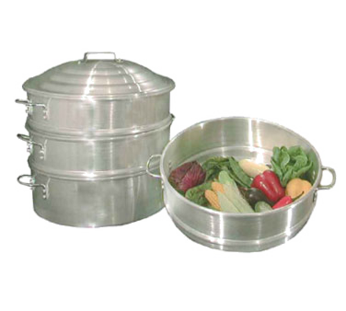 Town 12" Chinese Steamer Water Pan, Aluminum (34612)-cityfoodequipment.com