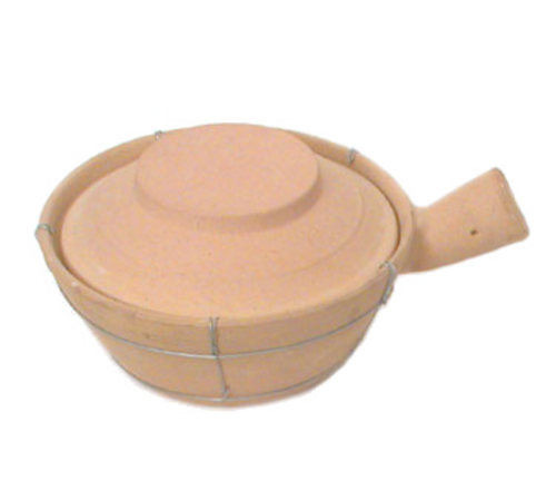 Town 24 oz Ceramic Sauce Pan, With Lid, 7 3/4 in (34757)-cityfoodequipment.com
