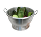 Town 24 qt Colander w/ 16 1/4" Bowl Diameter, Aluminum (37324)-cityfoodequipment.com