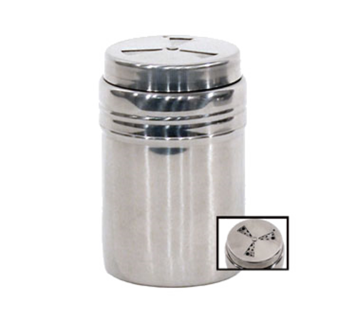 Town 9 oz Dredge/Shaker w/ Adjustable Lid, Stainless (37594)-cityfoodequipment.com