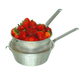 Town 10" Strainer, With Handle And Hook, Aluminum (37910H)-cityfoodequipment.com