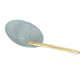 Town 8" Diameter Fine Mesh Skimmer, Bamboo Handle, Round, Stainless (42528)-cityfoodequipment.com