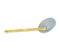 Town 6" Diameter Coarse Mesh Skimmer, Bamboo Handle, Round, Stainless (42606)-cityfoodequipment.com