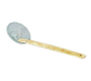 Town 4" Diameter Coarse Mesh Skimmer, Bamboo Handle, Round, Stainless (42614)-cityfoodequipment.com