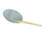 Town 12"Diameter Coarse Mesh Skimmer, Bamboo Handle, Round, Galvanized (42622)-cityfoodequipment.com