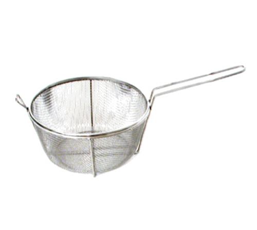 Town 11 1/2" Diameter Culinary Basket, 6"Handle, Stainless (42942)-cityfoodequipment.com