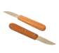 Town Onion Knife w/ 2 1/2 X 3/4" Stainless Blade & Riveted Wood Handle (47402)-cityfoodequipment.com