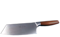 Town 7 1/2" Cleaver w/ Wood Handle, Stainless Steel (47411)-cityfoodequipment.com