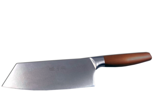 Town 7 1/2" Cleaver w/ Wood Handle, Stainless Steel (47411)-cityfoodequipment.com