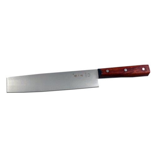 Town 7 1/2" Peking Duck Nakiri Knife w/ Wood Handle, Stainless Steel (47420)-cityfoodequipment.com