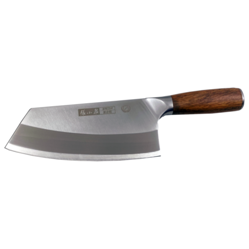 Town 8" Rocking Cleaver w/ Wood Handle, Stainless Steel (47422)-cityfoodequipment.com