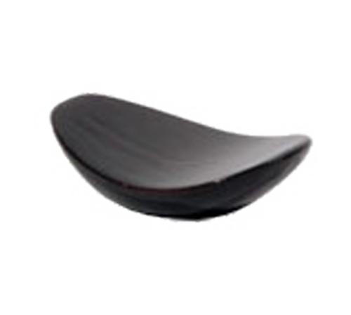 Town 2 1/4" Bowl Chopstick Rest - Wood, Black (51327)-cityfoodequipment.com