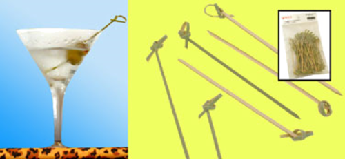 Town 4" Bamboo Knot Pick (51704CP)-cityfoodequipment.com