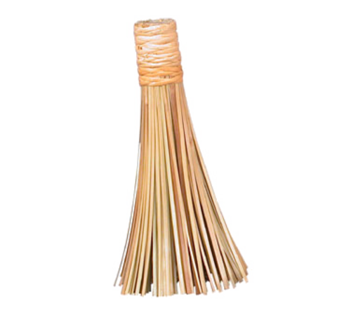 Town 11" Asian Style Wok Brush, Bamboo, 4" Brush Face (53180)-cityfoodequipment.com