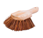 Town 9 1/2" Standard Style Wok Brush, 5 x 5" Brush Face, Palmyra (53181)-cityfoodequipment.com