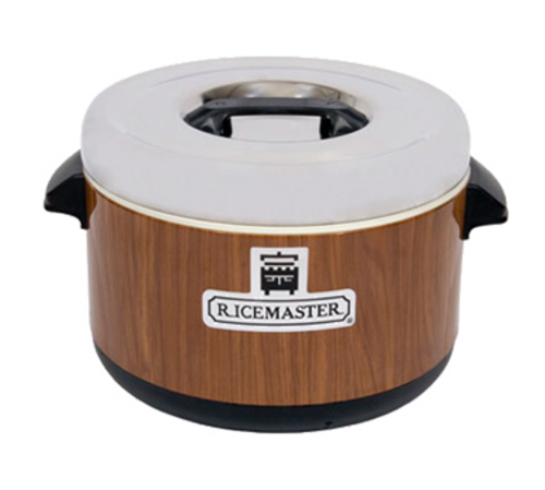 Town 12 qt Sushi Rice Container, Wood Grain Exterior (56912W)-cityfoodequipment.com