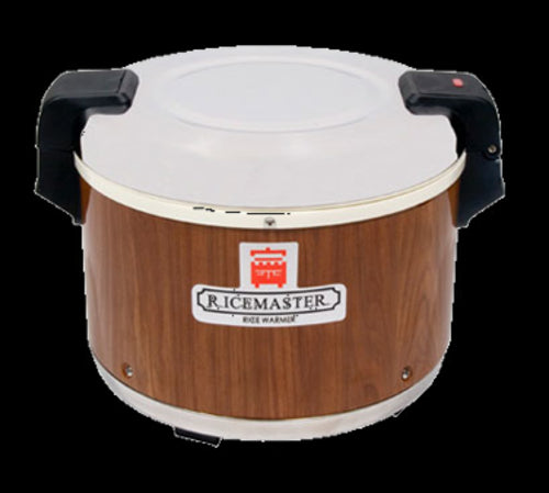 Town 18 qt Electric Rice Warmer, Wood Grain Exterior, 120 V (56916W)-cityfoodequipment.com