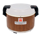 Town 18 qt Electric Rice Warmer, Wood Grain Exterior, 120 V (56916W)-cityfoodequipment.com