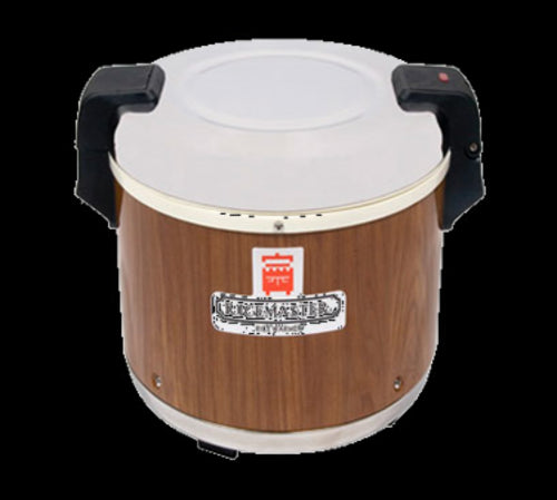 Town 23 qt Electric Rice Warmer, Wood Grain Exterior Finish, 120 V (56918)-cityfoodequipment.com