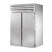 True STA2RRT-2S-2S-HC 68" Two Section Roll Thru Refrigerator, (4) Left/right Hinge Solid Doors, 115v-cityfoodequipment.com