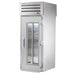 True STR1RRT-1G-1S-HC 35" One Section Roll Thru Refrigerator, (2) Right Hinge Glass Door, 115v-cityfoodequipment.com