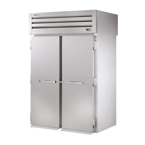 True STR2RRT89-2S-2S-HC 68" Two Section Roll Thru Refrigerator, (4) Left/right Hinge Solid Doors, 115v-cityfoodequipment.com