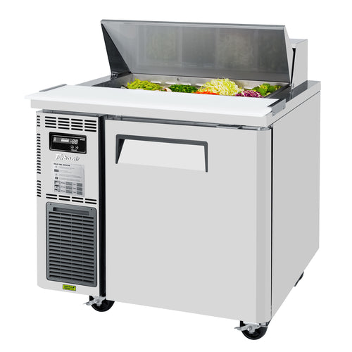 Turbo Air JST-36-N 36" J Series Sandwich/Salad Prep Table w/ Refrigerated Base, 115v-cityfoodequipment.com