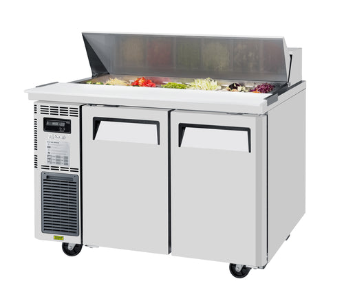 Turbo Air JST-48-N 48" J Series Sandwich/Salad Prep Table w/ Refrigerated Base, 115v-cityfoodequipment.com