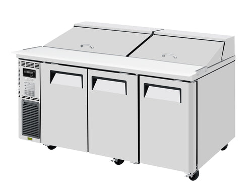 Turbo Air JST-72-N 72" J Series Sandwich/Salad Prep Table w/ Refrigerated Base, 115v-cityfoodequipment.com