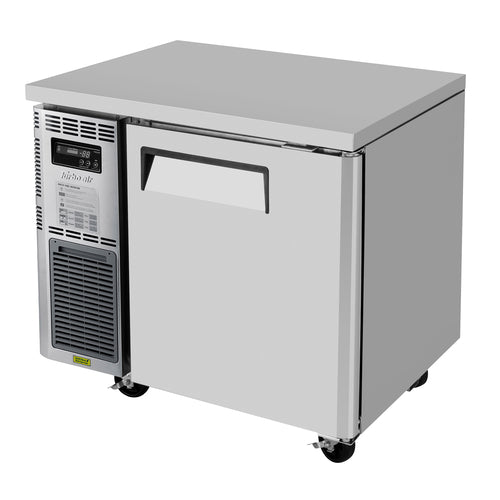 Turbo Air JUF-36-N 35 3/8" W Undercounter Freezer w/ (1) Section & (1) Door, 115v-cityfoodequipment.com