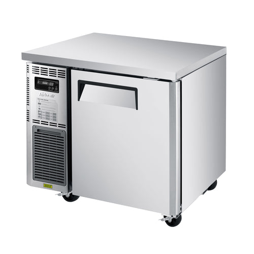 Turbo Air JUF-36S-N 35 3/8" W Undercounter Freezer w/ (1) Section & (1) Door, 115v-cityfoodequipment.com