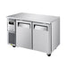 Turbo Air JUF-48S-N 47 1/4" W Undercounter Freezer w/ (2) Section & (2) Door, 115v-cityfoodequipment.com
