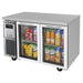 Turbo Air JUR-48-G-N 47 1/4" W Undercounter Refrigerator w/ (2) Sections & (2) Doors, 115v-cityfoodequipment.com