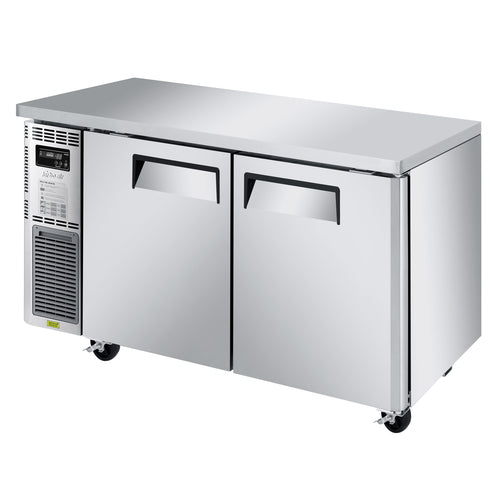 Turbo Air JUR-60S-N6 59" W Undercounter Refrigerator w/ (2) Section & (2) Door, 115v-cityfoodequipment.com