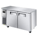 Turbo Air JUR-60S-N6 59" W Undercounter Refrigerator w/ (2) Section & (2) Door, 115v-cityfoodequipment.com
