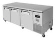Turbo Air JUR-93D-N 93" W Undercounter Refrigerator w/ (3) Section & (3) Door, 115v-cityfoodequipment.com