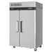 Turbo Air M3RF45-2-N 49 5/8" M3 Series Two Section Commercial Combo Refrigerator Freezer - Solid Doors, Dual Temp, 115v-cityfoodequipment.com