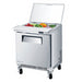 Turbo Air MST-24S-N6 24" M3 Series Sandwich/Salad Prep Table w/ Refrigerated Base, 115v-cityfoodequipment.com