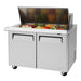 Turbo Air MST-48-18-N 48" M3 Series Mega Top Sandwich/Salad Prep Table w/ Refrigerated Base, 115v-cityfoodequipment.com