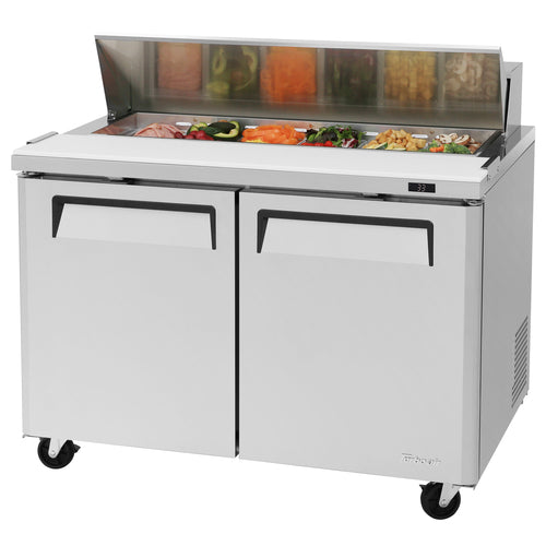 Turbo Air MST-48-N 48" M3 Series Sandwich/Salad Prep Table w/ Refrigerated Base, 115v-cityfoodequipment.com