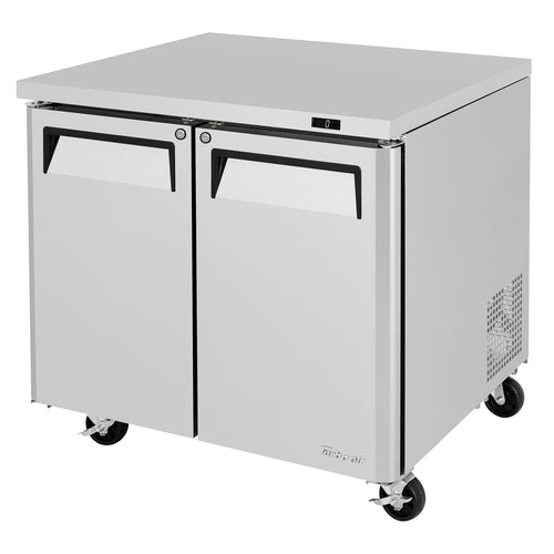 Turbo Air MUF-36-N 36 1/4" W Undercounter Freezer w/ (2) Sections & (2) Doors, 115v-cityfoodequipment.com