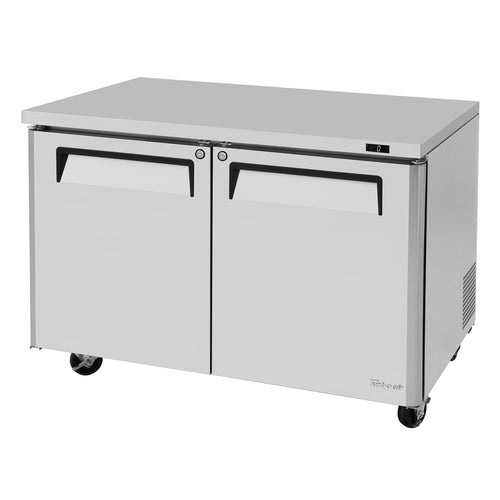 Turbo Air MUF-48-N 48 1/4" W Undercounter Freezer w/ (2) Section & (2) Door, 115v-cityfoodequipment.com