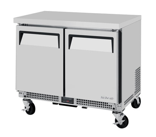 Turbo Air MUR-34S-N6 34"W Undercounter Refrigerator w/ (1) Section & (2) Doors, 115v-cityfoodequipment.com