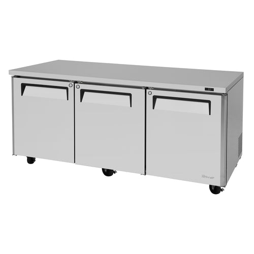 Turbo Air MUR-72-N 72 5/8" W Undercounter Refrigerator w/ (3) Section & (3) Door, 115v-cityfoodequipment.com