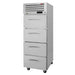 Turbo Air PRO-26R-D4-N 28 3/4" One Section Reach In Refrigerator - (4) Solid Drawers, 115v-cityfoodequipment.com