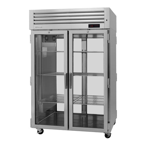 Turbo Air PRO-50H-G-PT Full Height Pass Thru Mobile Heated Cabinet w/ (6) Shelves, 208v/1ph-cityfoodequipment.com