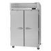 Turbo Air PRO-50R-N 51 3/4" Two Section Reach In Refrigerator, (2) Left/Right Hinge Solid Doors, 115v-cityfoodequipment.com