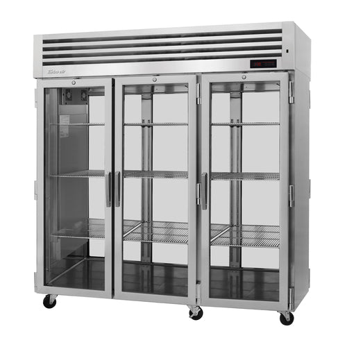 Turbo Air PRO-77H-G-PT Full Height Pass Thru Mobile Heated Cabinet w/ (9) Shelves, 208v/1ph-cityfoodequipment.com