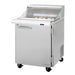 Turbo Air PST-28-12-N-CL 27 1/2" PRO Series Mega Top Sandwich/Salad Prep Table w/ Refrigerated Base, 115v-cityfoodequipment.com